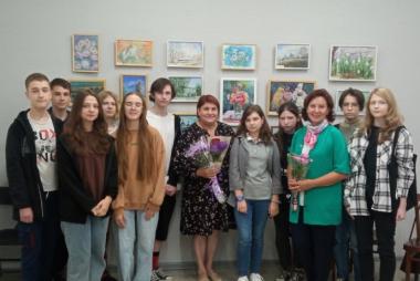 Выставка работ А.А. Мининой.